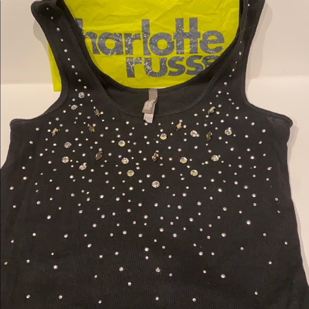 CHARLOTTE RUSSE BLING TANK!!